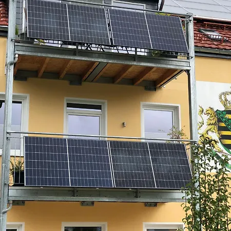 Stadtoase Geraeumige Gaestewohnungen Mit Balkon, Komfort, Modernitaet Und Ruhe, Fuer Monteure Geeignet, Free Wifi Frankenberg Zewnętrze zdjęcie